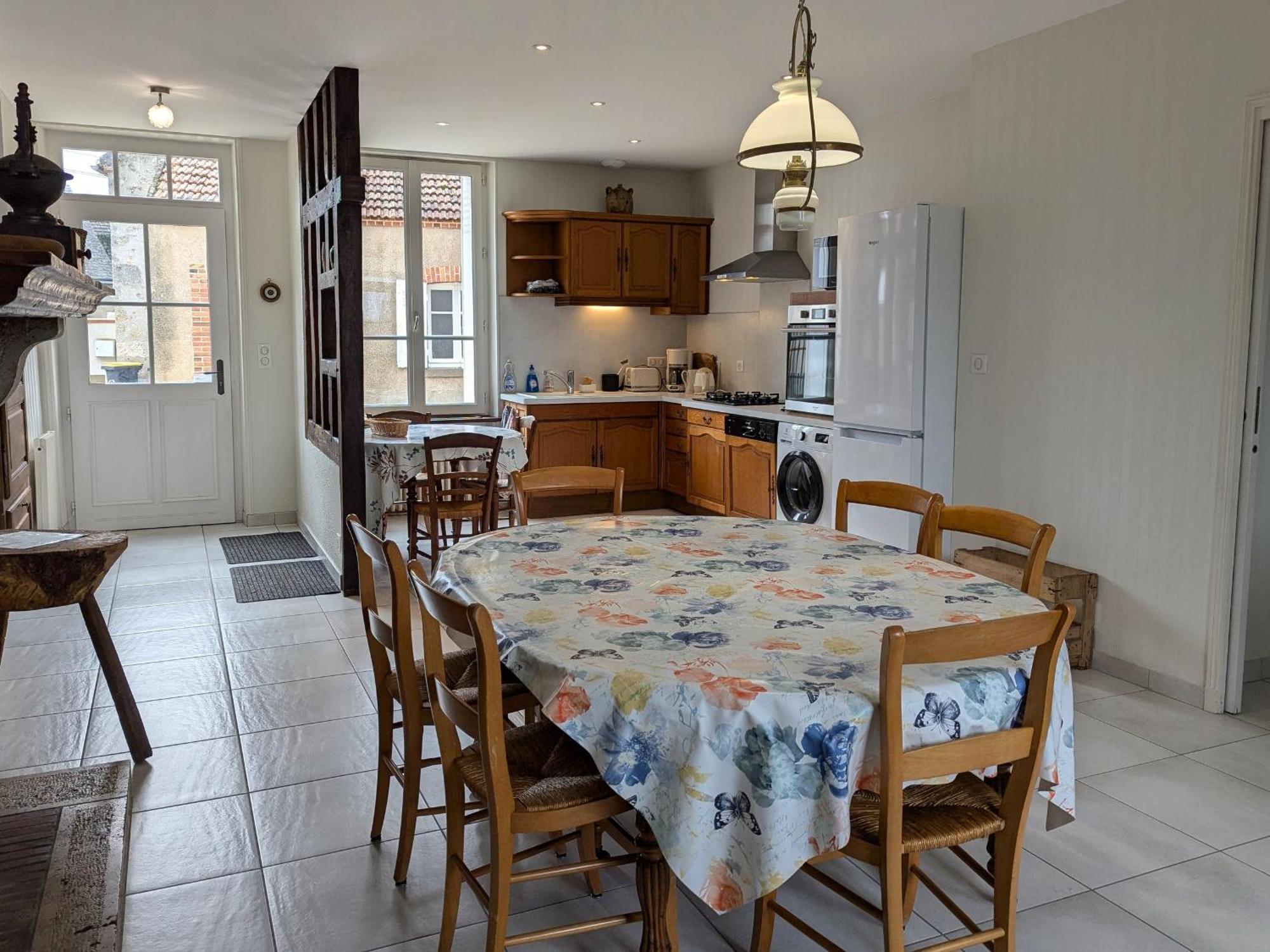 Gite Champetre A Mareau-Aux-Pres: Terrasse, Jardin, Et Confort Pour 6 Personnes - Fr-1-590-140 Buitenkant foto
